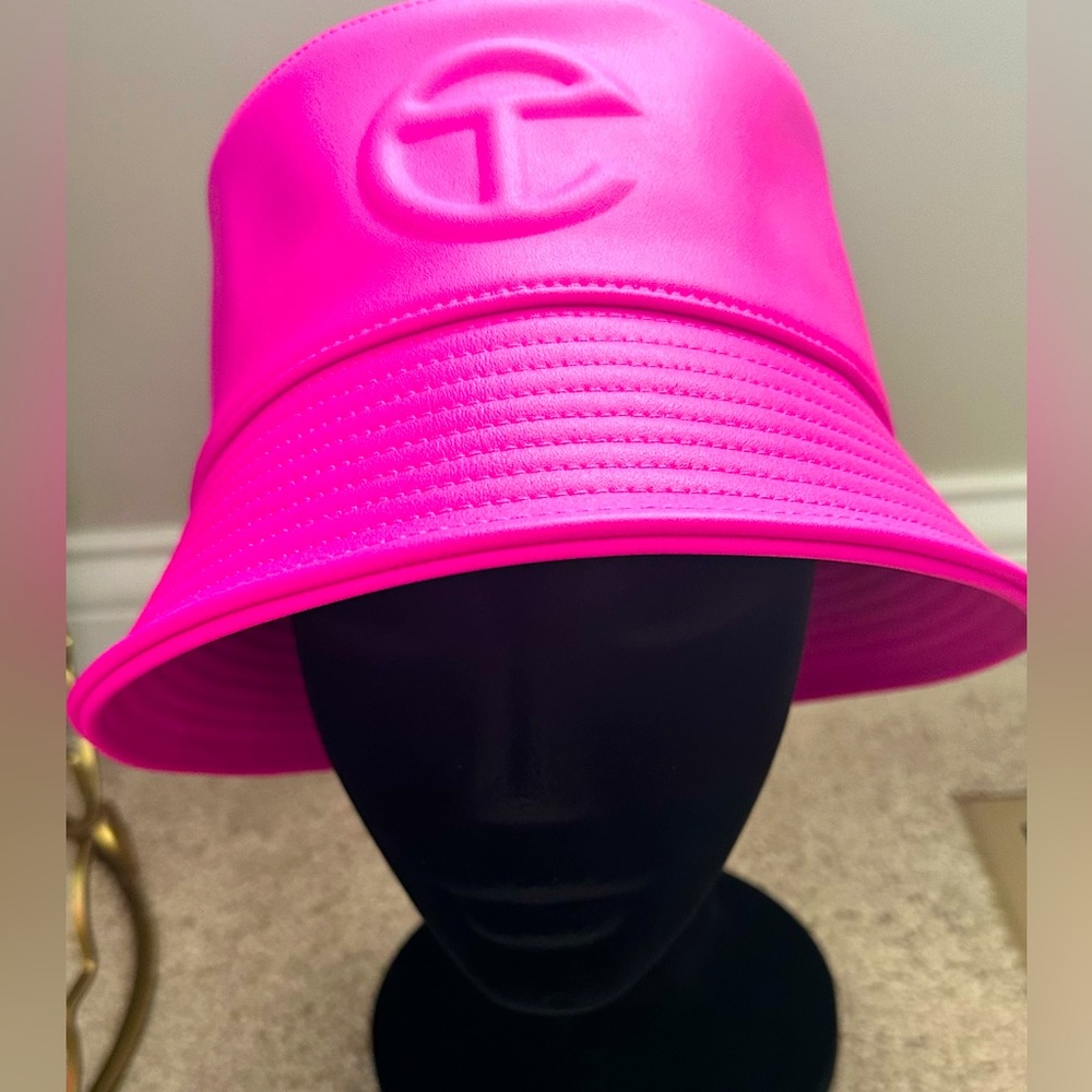 Telfar Bucket Hat in Azalea
